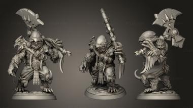 Military figurines Yorme 3d model